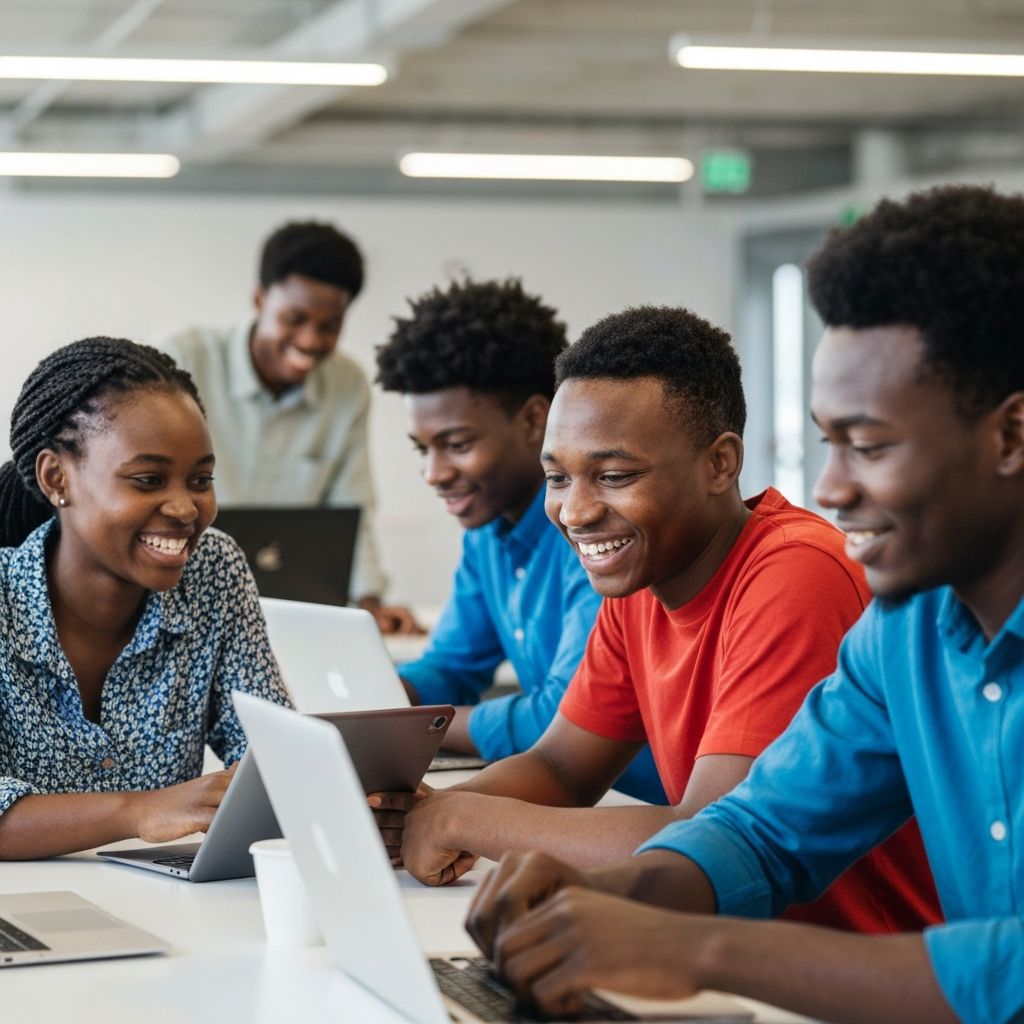 African youth empowered through skills development and education